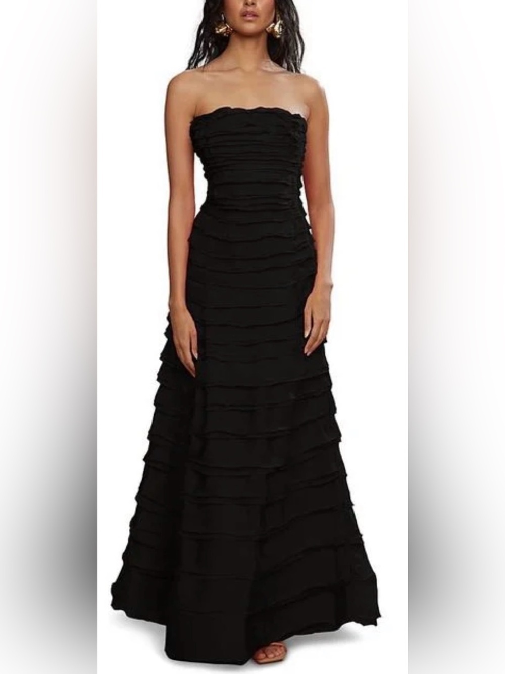 AMUR Pepper Tiered Gown
